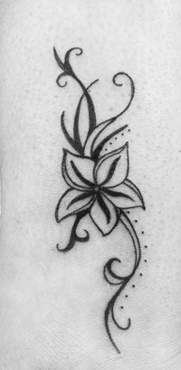papillon en tatoo