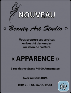 Salon de coiffure Apparence service pose ongle-Annermasse